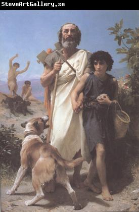 Adolphe William Bouguereau Homer and His Guide (mk26)